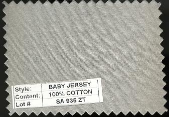 Baby Jersey 100% Cotton